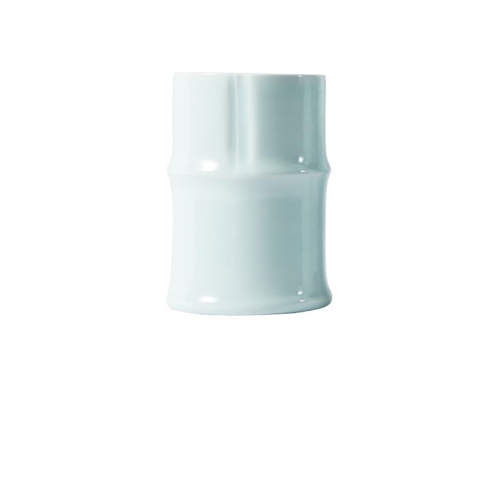 Vase en céramique bambou pour décorer un meuble d'entrée
