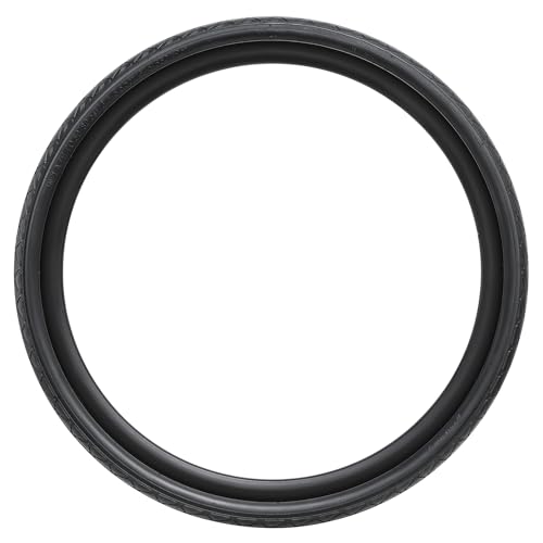 YUNSCM 2 peças de pneus de bicicleta 700C 700x35C/37-622 e 700C válvula Schrader com 2 tiras de aro