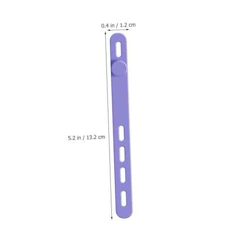 10 piezas organizador de cables de silicona para electrodomésticos, soporte para cable, gestión de cables bajo escritorio, reutilizable, para carga y escritorio miniatura 5