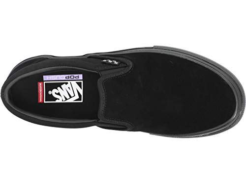 Vans Vans Men's Skate Slip On, Black/Black, Size 9.5