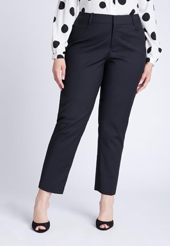 ELOQUII Kady Fit Double-Weave Pant3