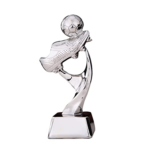 Sosoport Brinquedo De Prata Fósforo De Resina Para Troféus De Prêmios Prêmios Presente Futebol Espor