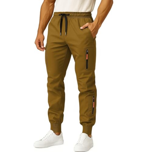 Pantalon tactique respirant et extensible avec poches cargo homme