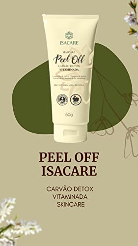 Máscara Peel Off Carvão Detox Isacare - SkinCare