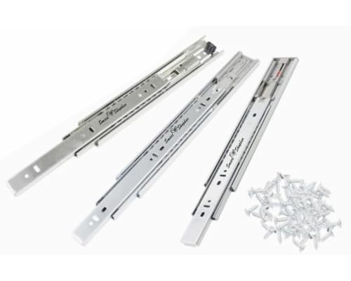 Image of Smart Shophar Steel Alaska Telescopic Channel 20 Inches Silver, Pack of 1 Set - Compact Size, Rapid and Effortless Mounting, Multipack Value, Rustproof