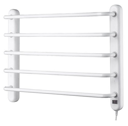 Preisvergleich Produktbild Elektrischer Handtuchwärmer / / Handtuchtrockner / / elektrischer Badheizkörper in weiss / / Zum Trocknen von Handtüchern,Bademäntel, Jacken, Schwimmbekleidung, usw. (Handtuchwärmer weiß)