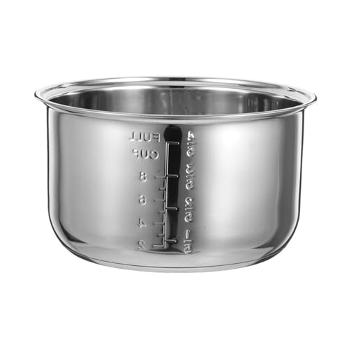 MNCFGM Rice Cooker Stainless Steel Inner Pot Rice Cooker Parts Stainless Steel Rice Cooker Inner Pot