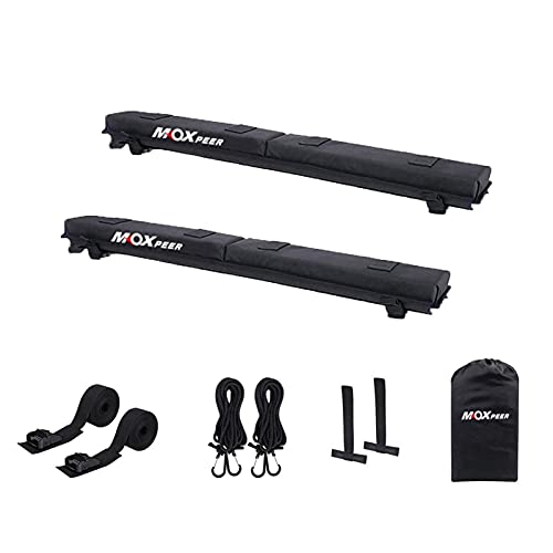 Baca universal para coche, ahorra espacio, instalar, para tablas surf, kayak, SUP, snowboard, etc.