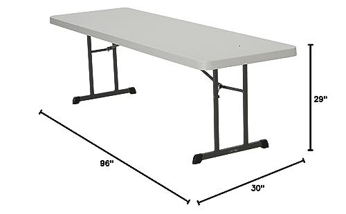 Lifetime Products Professional, 8', Almond Folding Table #TOP2