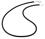 Dieser modische Halsschmuck aus Kautschuk für Frauen wird mit einer hübschen Schmuckverpackung geliefert