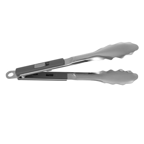 UKCOCO Pinzas Para Barbacoa De Acero Inoxidable Pinza Para Barbacoa Para Carne Para Cocción