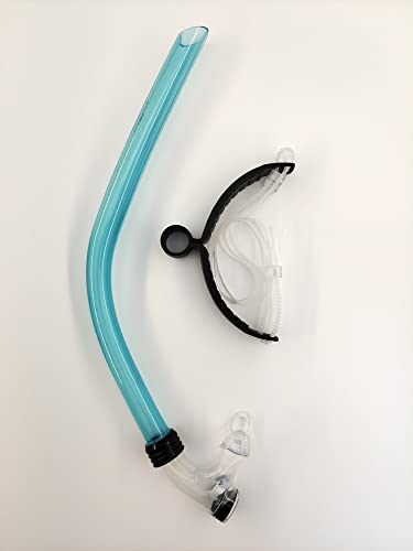 Swimz Junior Centre Swim Training Snorkel Blue, Junior Front Snorkel, Frontal Training snorkel - Junior - Image 2