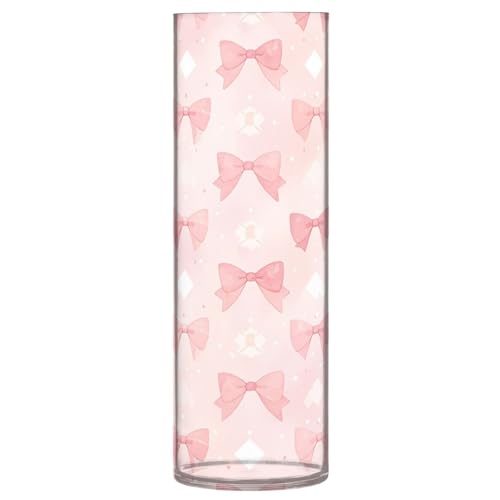 Jarrón rosa decorativo para centros de mesa de salón 2