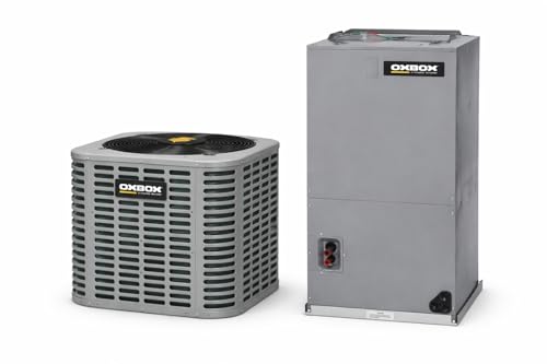 4 Ton Central Air Conditioner System with Cased Coil – 13.4 SEER2 HVAC Replacement System (Oxbox by Trane)