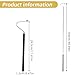Mabor 40 Inch Snake Hook, Stainless Steel Extensible Retractable Grappling Hook, Pick-Up Handling Tool Pool Skimmer Basket Hooks