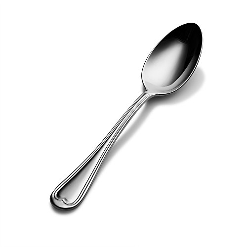 Bon Chef S603 Stainless Steel 18/8 Victoria Soup/Dessert Spoon, 7-1/4
