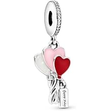 PANDORA Heart Balloons Dangle Birthday Charm