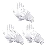 guante nylon palma poliuretano Guantes de algodón de nylon blancos versátiles unisex:Talla estándar adaptada a manos de hombres y mujeres, con buen ajuste y comodidad. Ideales para personal de hostelería, recepciones, eventos institucionales, celebraciones religiosas o teatrales.