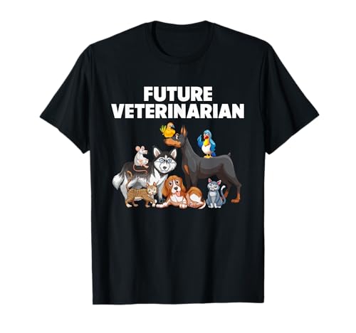 Future Veterinarian Boy Girl Veterinary Assistant Technician T-Shirt