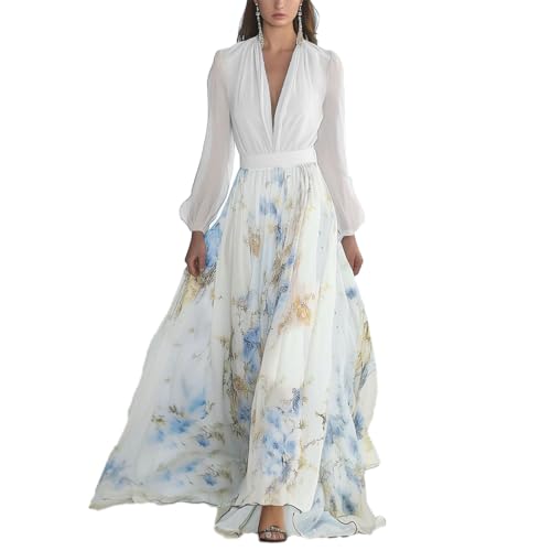 Floral Maxi Dress (Lightweight, Breathable)