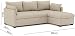 Confort24 Orlando Hogar Sofá Cama 3 Plazas Chaise Longue Esquinero Reversible Izquierda...