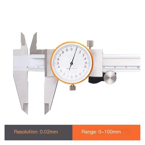 Calibrador Vernier industrial acero inoxidable 0-150mm miniatura 2