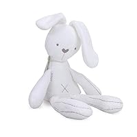 Soft Plush Toy, Rabbit Baby Doll, Cute Cartoon Plush Animal, Sleeping Toys Baby Stuffed Animal Dolls for Kids and Adults, for Easter or Birthdays White 50cm