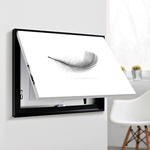 Décoration pour cacher les peintures de compteurs via une boîte décorative premium