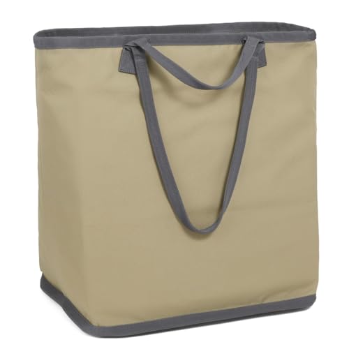 evo M Utility 50L Olive Tote - Heavy Duty Haul with Shoulder Straps, Tarpaulin Lined, Organizes Ski Boots & Snow Gear, 22”x18”x11” - Easy Clean Up3