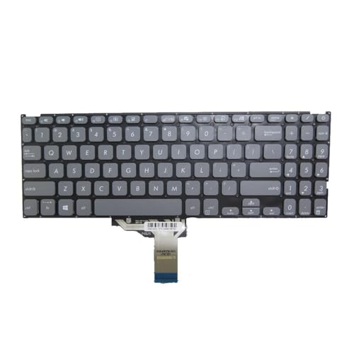 Clavier d'ordinateur portable ASUS FL8700 sans cadre pour remplacement rapide US Gray