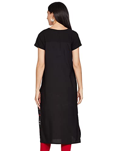 Image of Women's Crepe Straight Kurta