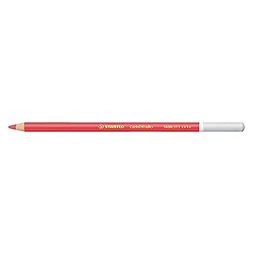 Crayons de couleur CarbOthello STABILO mine pastel estompable carmin clair x3