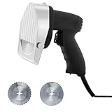 Affettatrice Shawarma per Kebab Portatile da 80 W, Coltello da Taglio Kebab con Spessore Regolabile...