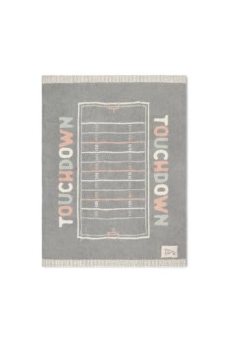 Image of Barefoot Dreams CozyChic Touchdown Stroller Blanket, Moonbeam Multi, 30 inchx40 inch