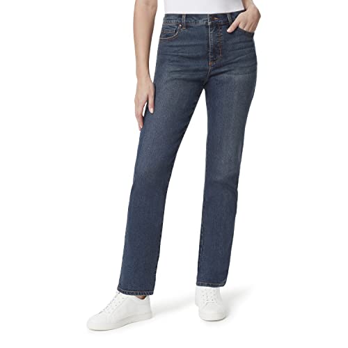 Image of Gloria Vanderbilt Womens Amanda Classic High Rise Tapered Jean Petite