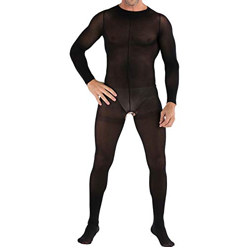 Pijama Meias de Arquivo Boate Masculino Corpo Inteiro Aberto Sexy Moda Vermelho Renda Body para Mulh
