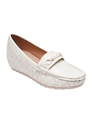 Image of TRYME Trending and Comfortable Voguish Fabulous Flat Bellies Slip On Wedges Loafer Casual and Formal for Womens and Girls
