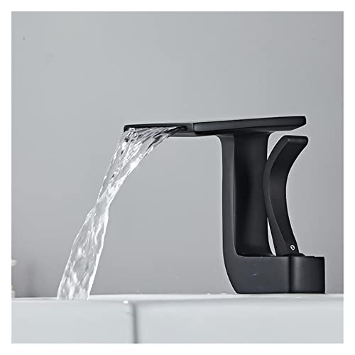 Robinet de cascade de grue haut de gamme en laiton nero mat - 8