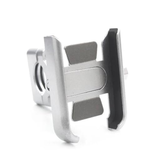 Support téléphone guidon moto St 1300 en aluminium argent premium
