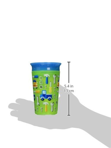 Munchkin Miracle 360 Sippy Cup, Blue/Green, 2 Count