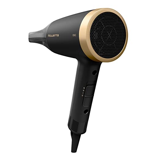 Bild 8 Rowenta CV1811 Express Style Haartrockner | 1900 Effiwatt | 2 Einstellungen | Ionen-Technologie | leistungsstark | Kaltlufttaste | 1,8 m Netzkabel | kompaktes und ultraleichtes Design | Schwarz/Gold