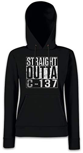 Urban Backwoods Straight Outta C-Shirt Schwarz Größe M