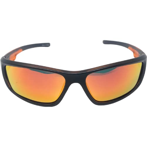 The Athlete, Polarized Wrap Around Sport Sunglasses for Men Women UV400 Unisex Sports Sun Glasses