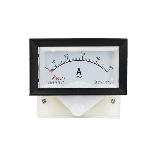 Ampèremètre AC 100/5A 85L17-A - Cadran analogique 70x40 mm pour tableau électrique