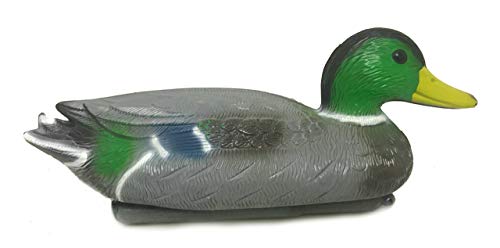 Duc116 Male Mallard Duck Float Decoy with Realistic Floating Design & UV Stabilized
