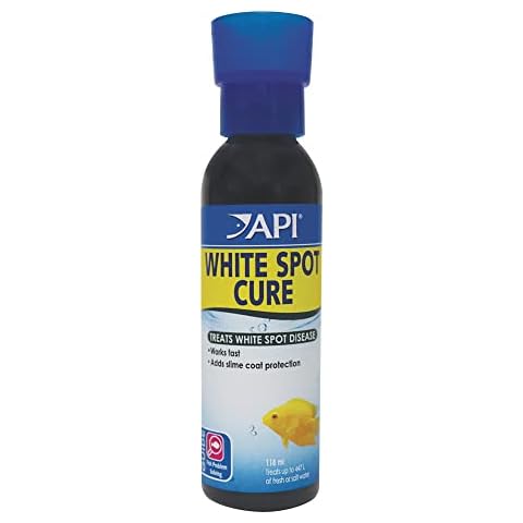 API White Spot Cure Freshwater and Saltwater Fish Medication, 118 ml Cover