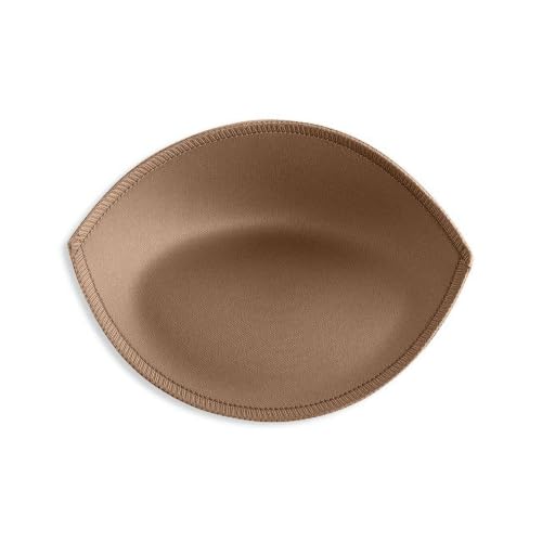 Image of ButtonMode Padded Bra Cups Insert or Sew in, Instant Push up Size up Lift up Support, Breast Enhancer for Bridal and Dresses