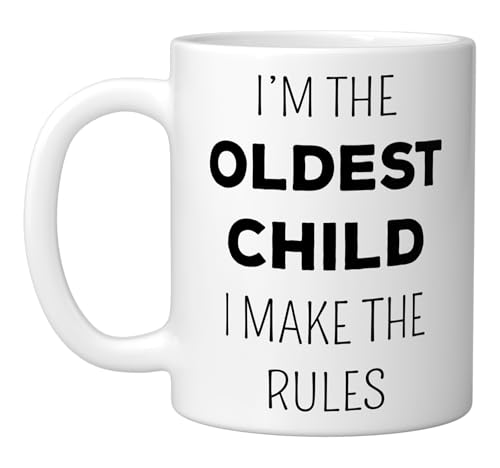Taza cerámica divertida para el hijo mayor 11 onzas miniatura 1