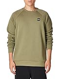 Under Armour Rival Fleece-Sweatshirt für Herren mit Rundhalsausschnitt, Zelt-Beige/Beta (Tent/Beta, 361), Größe L