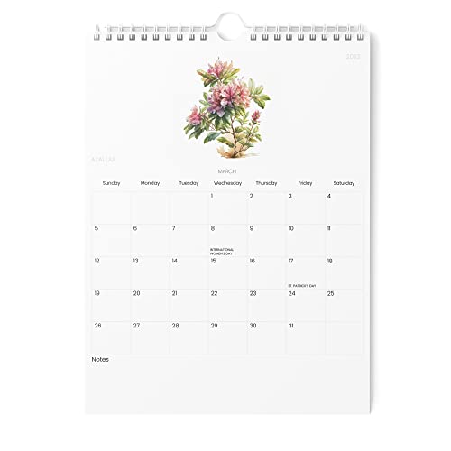 Calendar 2023 - Vertical 8.5X11 2023 Wall Calendar Runs Until June 2024 - Easy Planning With The 2023 Calendar - Aesthetic Wall Calendar 2023-2024 Monthly - Karto - Tiny Plants #TOP8